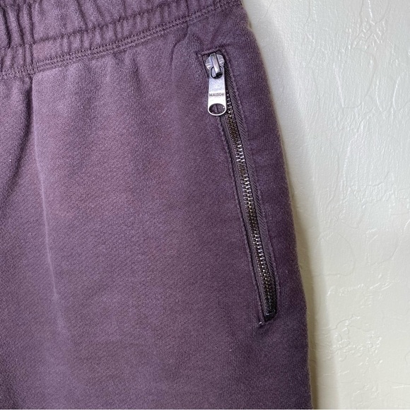 Maison Article Men Premium Essentials Brown Shorts Relaxed Fit Size XL - Picture 2 of 5